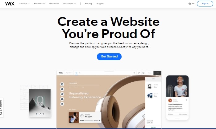 website builder